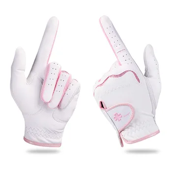 Дамски ръкавици за голф, за лявата и дясната ръка на Спортни ръкавици за голф дишащи