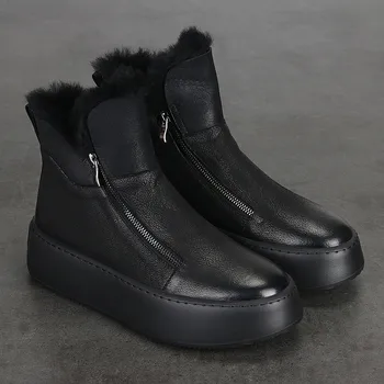 Зимни топли мъжки обувки, модерни ежедневни зимни обувки 