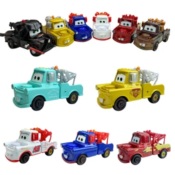 Disney Cars Metal Mater серия Pixar Car 2 3 Светкавица Маккуин Mini racing tow camion модел чаши От Лят под налягане Сплав За момче, Играчка За Подарък